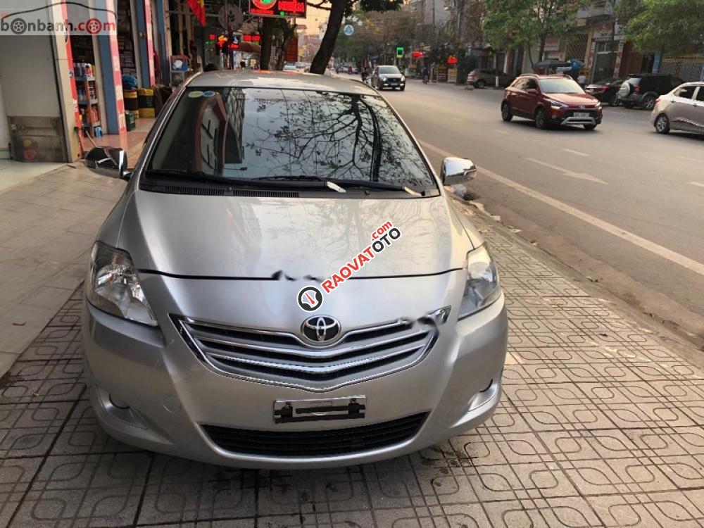 Bán xe Toyota Vios 1.5G đời 2011, màu bạc số tự động -4