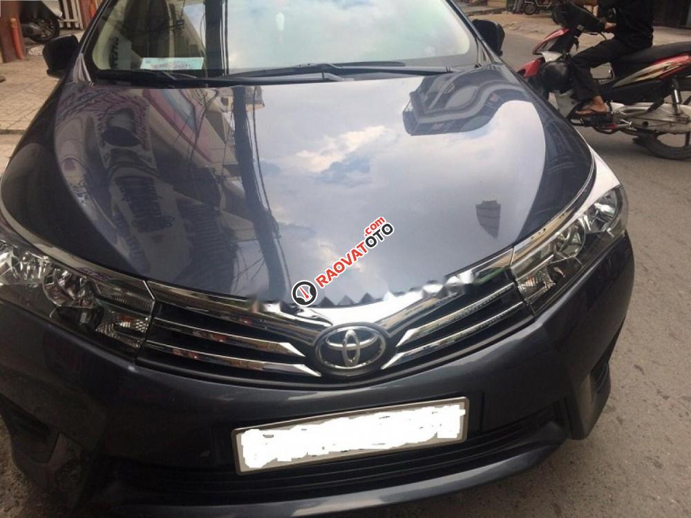 Bán Toyota Corolla altis 1.8G MT đời 2014, màu xanh, còn mới-0