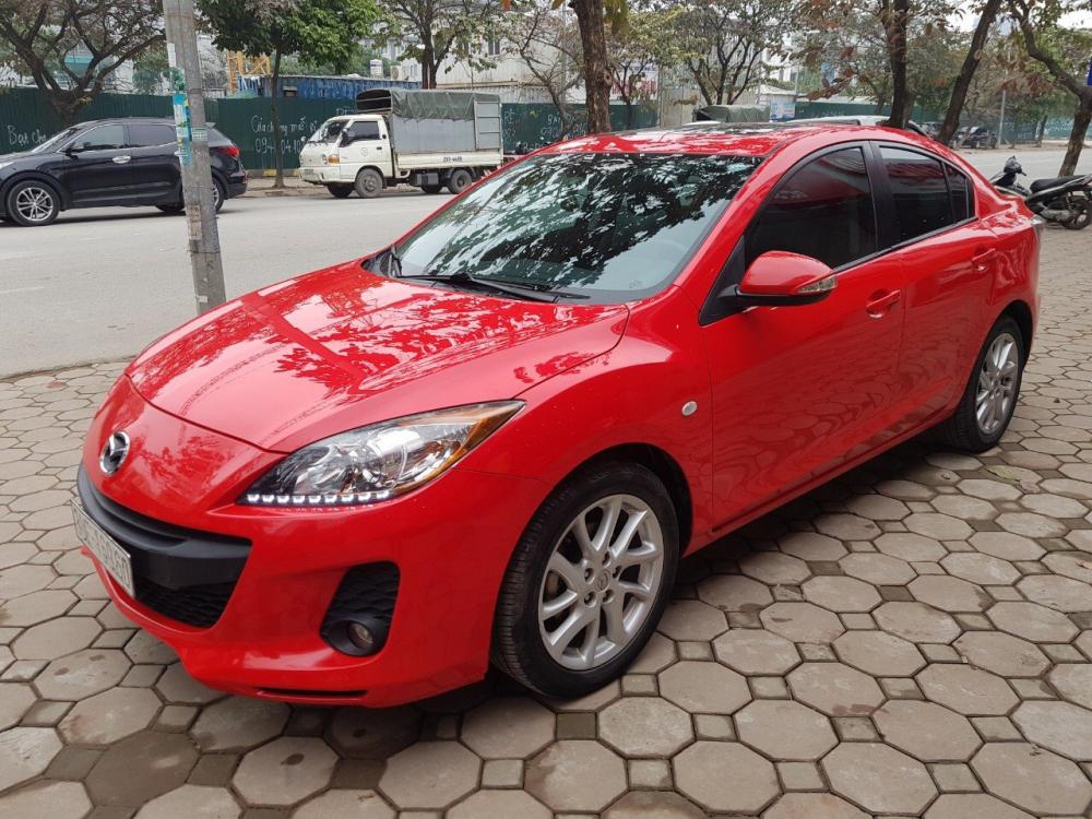 Bán Mazda 3 S 2013, màu đỏ, cực mớ-0
