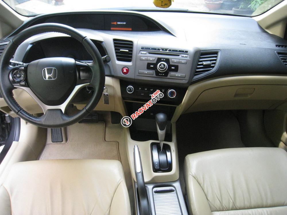 Bán Honda Civic 1.8 AT 2013, xám chì rất đẹp-5