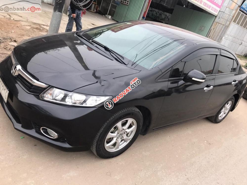 Cần bán xe Honda Civic 1.8 AT 2014, màu đen, xe đi giữ gìn cẩn thận-4