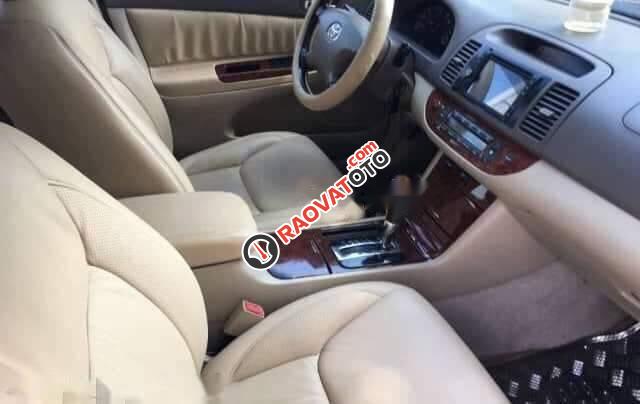 Bán xe Toyota Camry 3.0 V6 đời 2003, màu đen, nhập khẩu, giá tốt-3