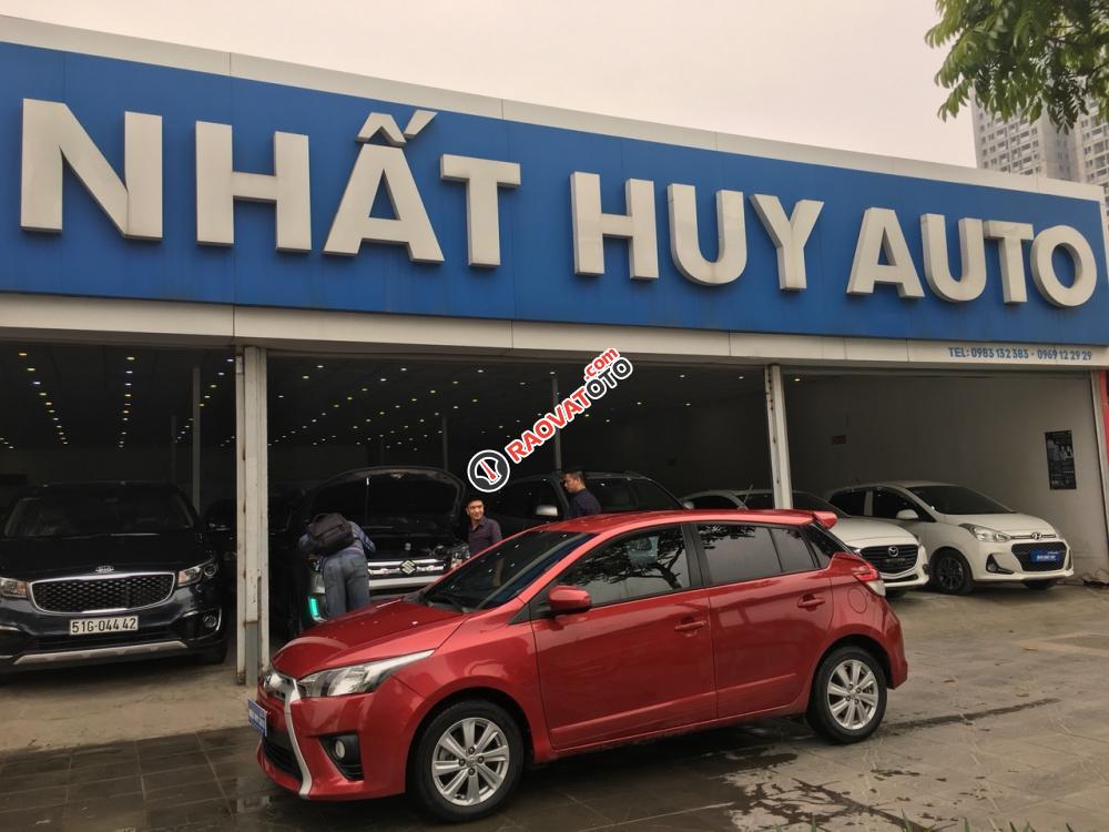 Bán ô tô Toyota Yaris 1.3E đời 2015, màu đỏ, nhập khẩu nguyên chiếc, giá 505tr-0