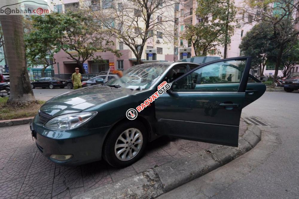Bán xe Toyota Camry 3.0 V6 sản xuất năm 2002, màu xanh lam, xe nhập -3
