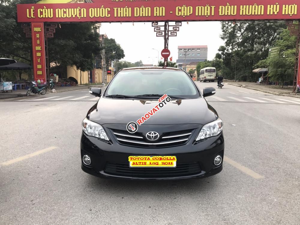 Cần bán Toyota Corolla Altis 1.8 G sản xuất 2011, màu đen, siêu mới-23