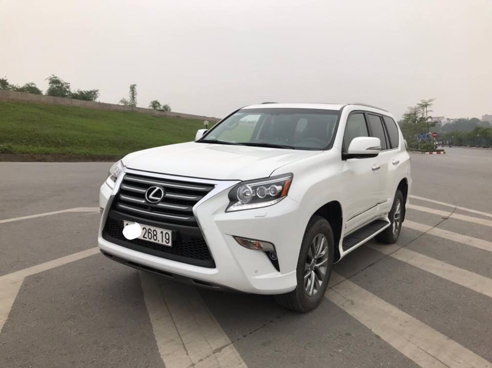 Bán xe Lexus GX460 Luxury 2017, màu trắng, nhập khẩu còn bảo hành chính hãng-0