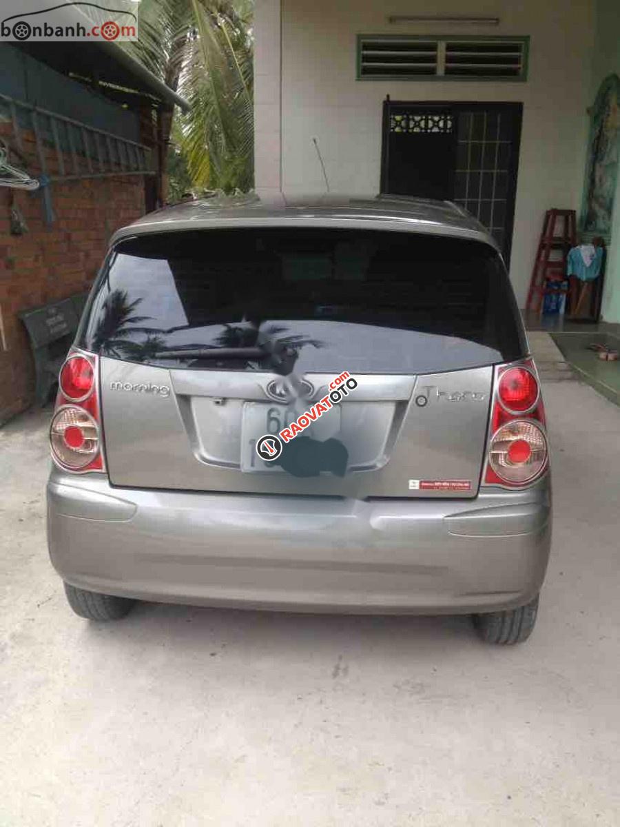 Xe Kia Morning SX năm 2009, màu xám, giá tốt-0