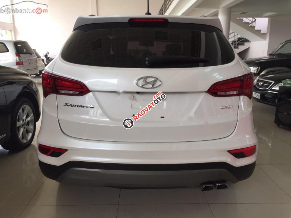 Cần bán Hyundai Santa Fe DM 2 năm 2018, màu trắng-5