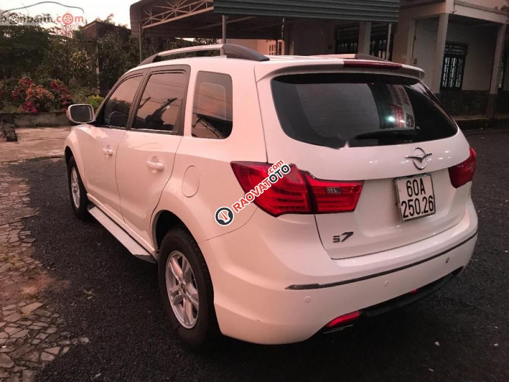 Gia đình bán Haima S7 đời 2014, màu trắng, xe nhập-7