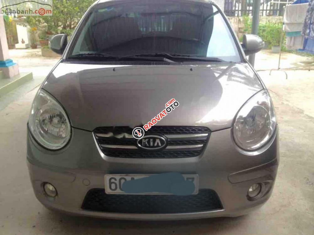 Xe Kia Morning SX năm 2009, màu xám, giá tốt-1