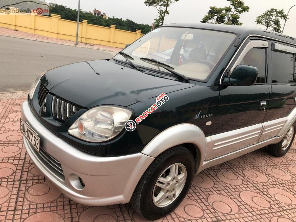 Bán Mitsubishi Jolie 2.0 MPI 2004, màu xanh lam  -8