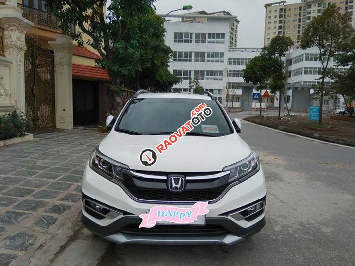 Bán xe Honda CR V sản xuất năm 2016, màu trắng, giá 852tr-1