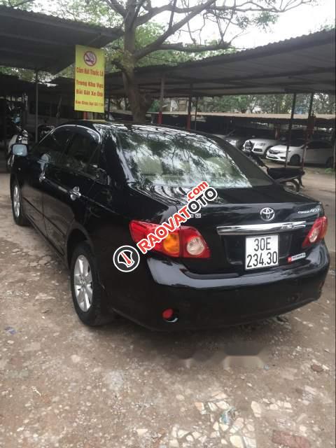 Bán Toyota Corolla altis 1.8MT 2009, màu đen chính chủ, giá tốt-3