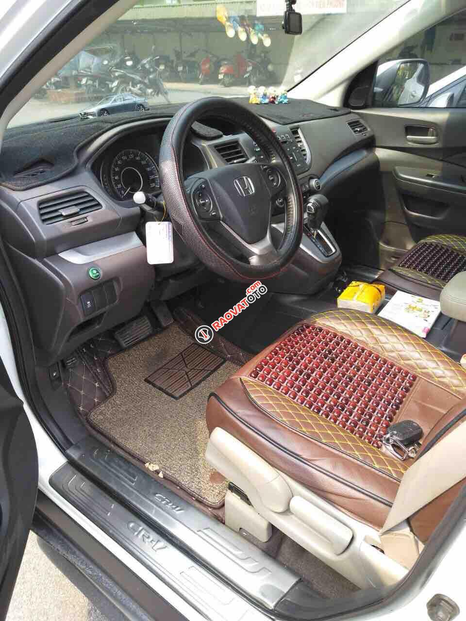 Cần bán xe Honda CR V sản xuất 2014, màu trắng, 740 triệu-8