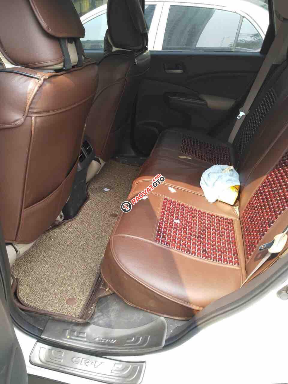 Cần bán xe Honda CR V sản xuất 2014, màu trắng, 740 triệu-6