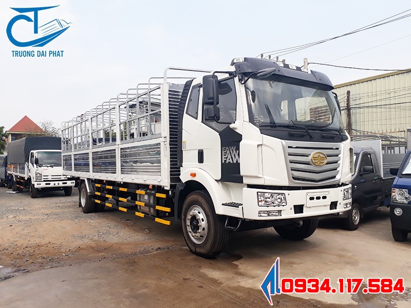 Bán xe tải Faw 7t3 / Faw 7.3 tấn thùng dài 9m7 nhập khẩu-0