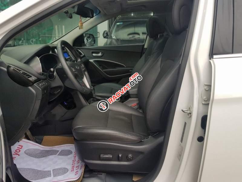 Bán Santa Fe 2.4 máy xăng, Sx 2014, chạy hơn 3v km, 5 lốp zin theo xe-1