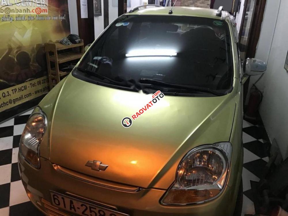Bán Chevrolet Spark LT đời 2008, màu xanh lam, không dịch vụ, tai nạn hay ngập nước-4