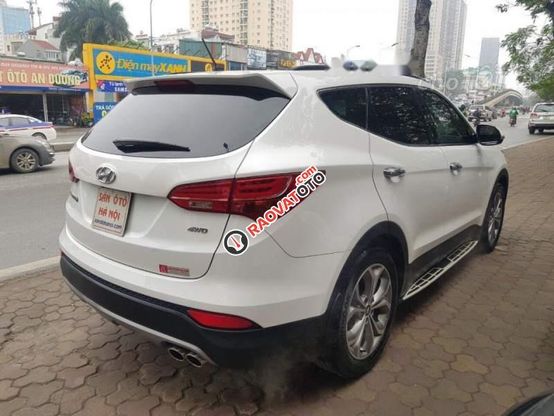 Bán Santa Fe 2.4 máy xăng, Sx 2014, chạy hơn 3v km, 5 lốp zin theo xe-4