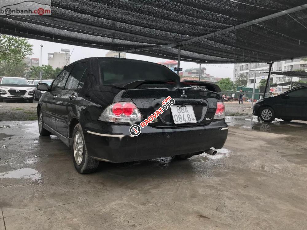 Bán Mitsubishi Lancer GLX sản xuất 2005, màu đen, xe nhập, số tự động-8