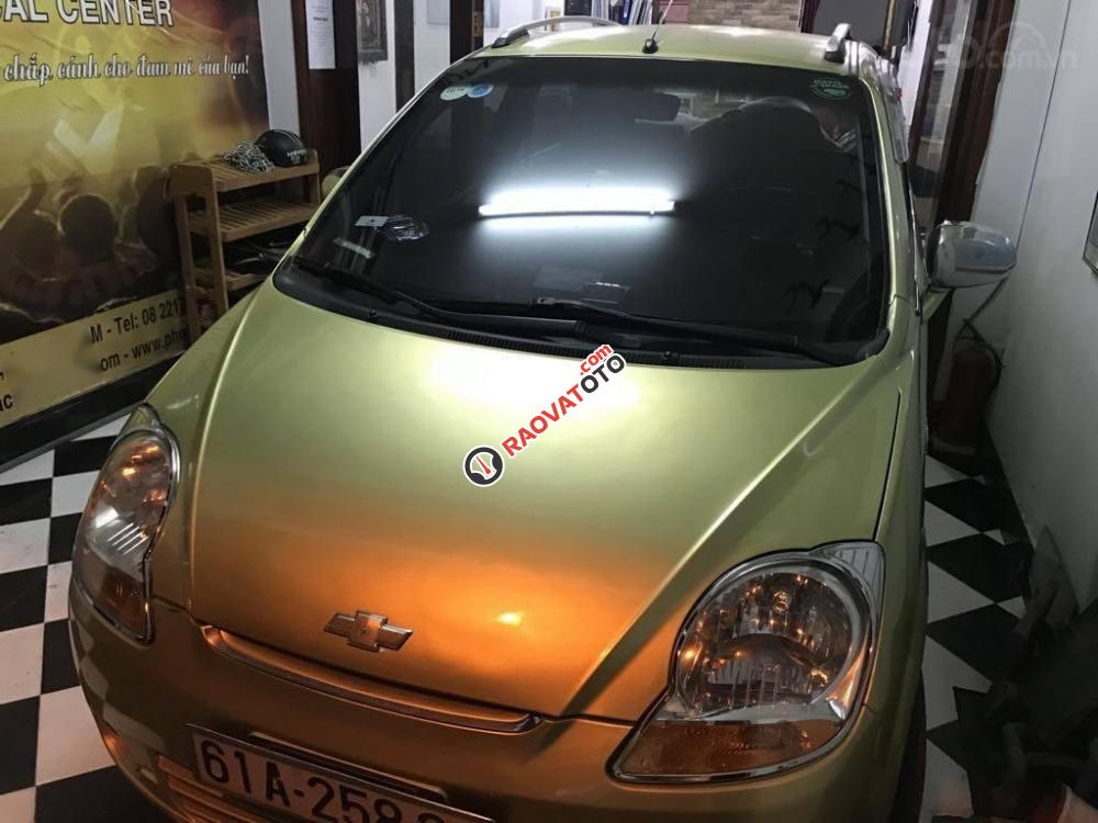 Cần bán Chevrolet Spark LT 2008, màu xanh lục, giá 165tr-5