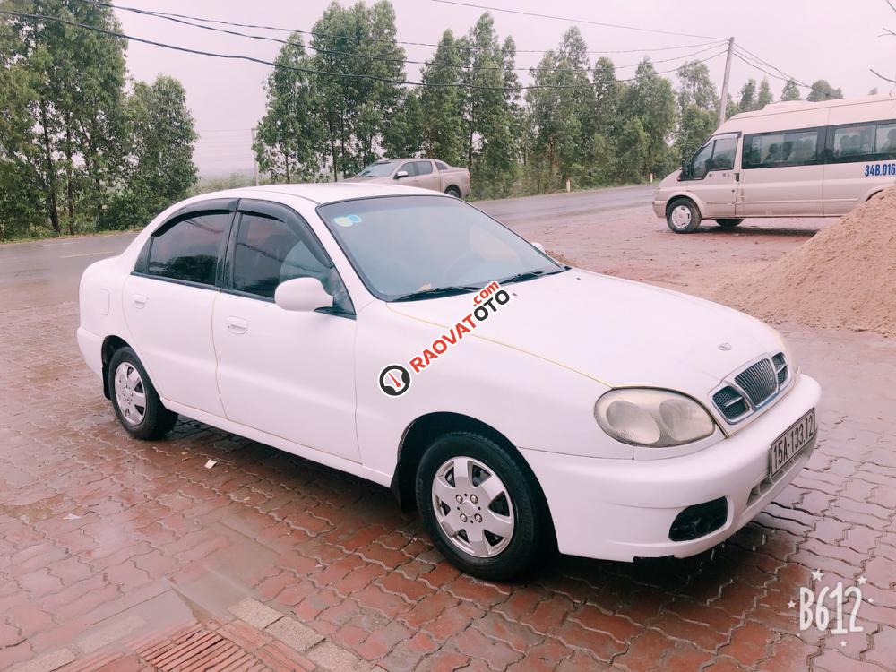 Bán xe Daewoo Lanos SX đời 2004, màu trắng  -4