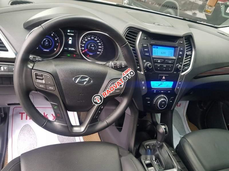 Bán Santa Fe 2.4 máy xăng, Sx 2014, chạy hơn 3v km, 5 lốp zin theo xe-3