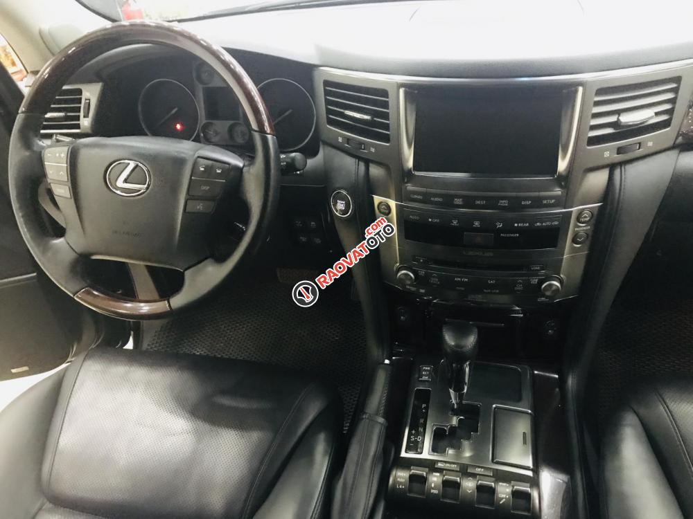 Bán Lexus LX570 nhập Mỹ, sản xuất 2010, màu đen, xe siêu đẹp, biển Hà Nội-8