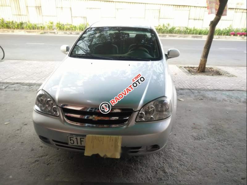 Bán Chevrolet Lacetti EX năm sản xuất 2013, màu bạc-0