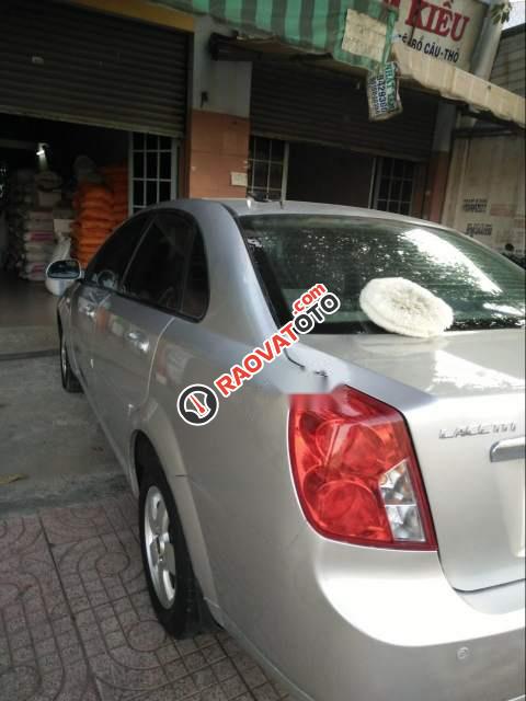 Bán Chevrolet Lacetti EX năm sản xuất 2013, màu bạc-4