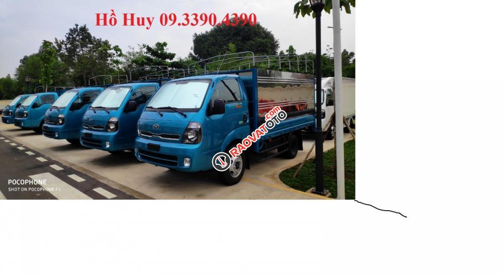 Bán xe tải trả góp Bà Rịa Vũng tàu 1 tấn 1,25T 1,4 T 1,9T 2,4 tấn Kia máy Hyundai 2019, hotline 09.3390.4390-11
