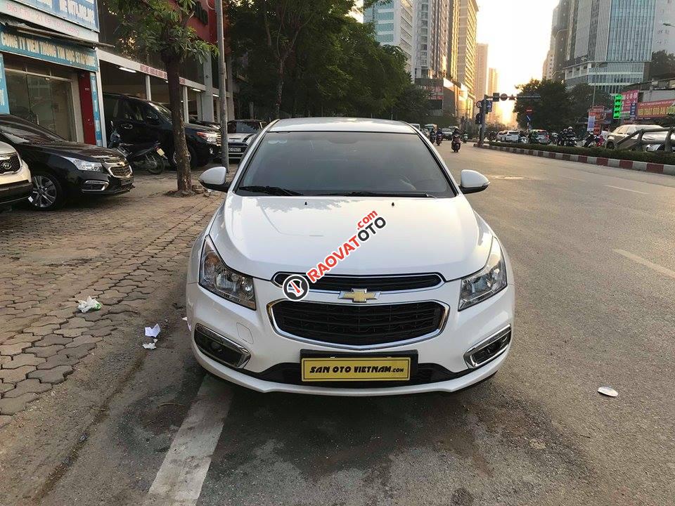 Cần bán Chervolet Cruze 1.6 LT sx 2016, động cơ Ecotec, màu trắng-10