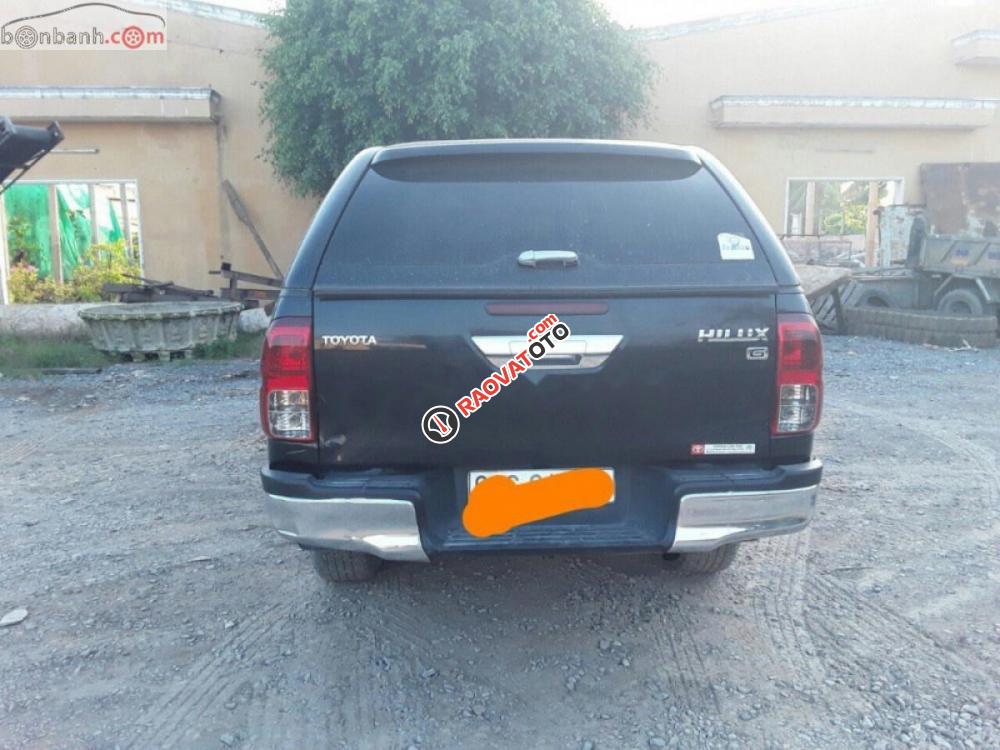 Bán xe Toyota Hilux G sản xuất 2016, màu đen, nhập khẩu-6
