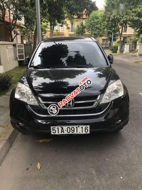 Cần bán lại xe Honda CR V 2.4 AT năm 2011, màu đen  -0