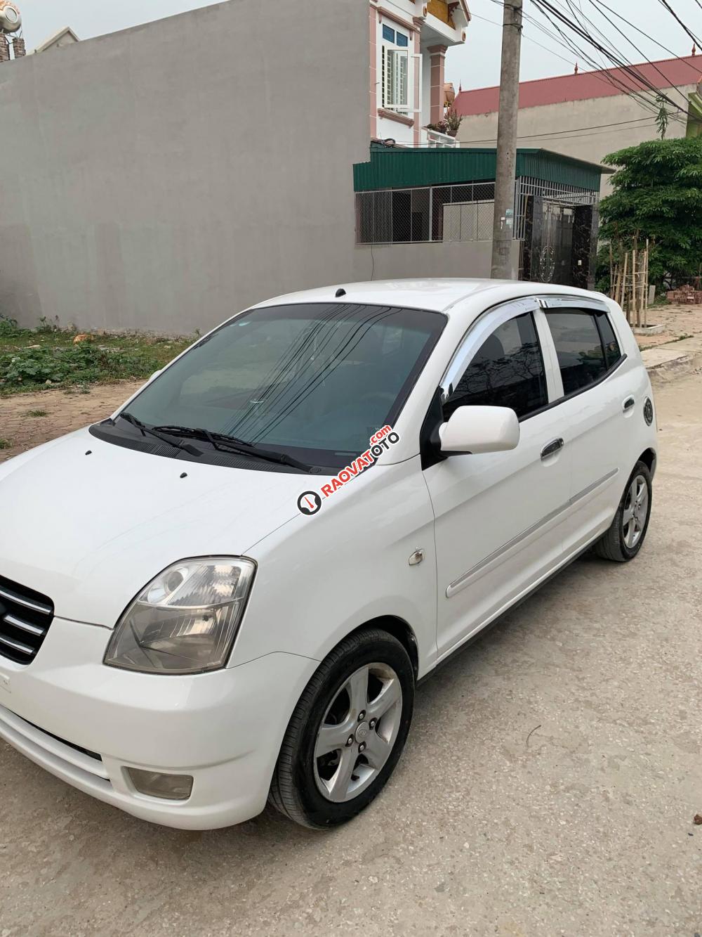 Bán Kia Morning LX đời 2007, màu trắng, xe nhập, 182 triệu-2