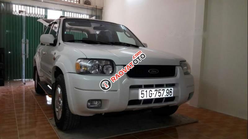 Cần bán Ford Escape XLT sản xuất 2002, màu trắng, nhập khẩu  -4