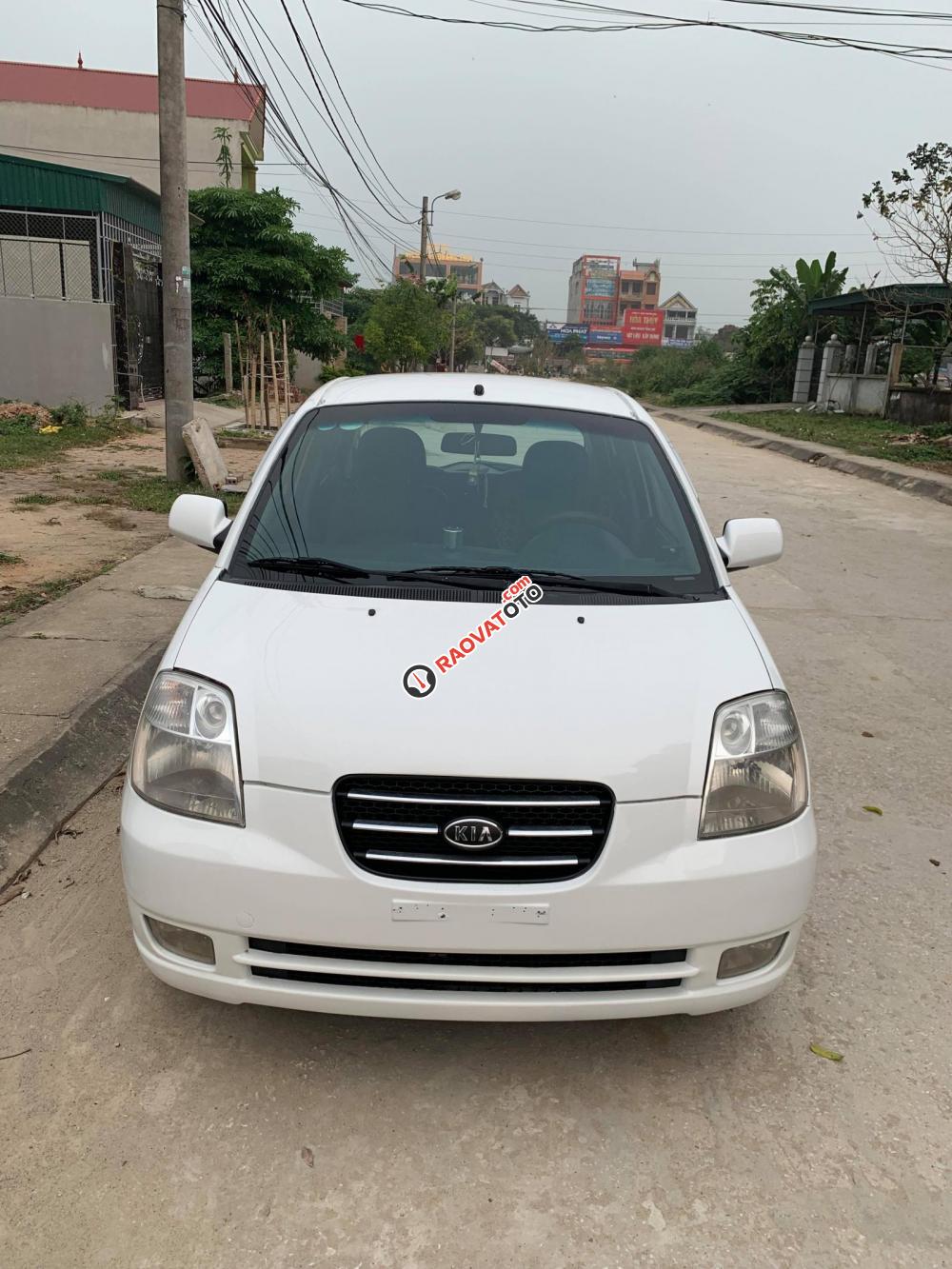 Bán Kia Morning LX đời 2007, màu trắng, xe nhập, 182 triệu-0