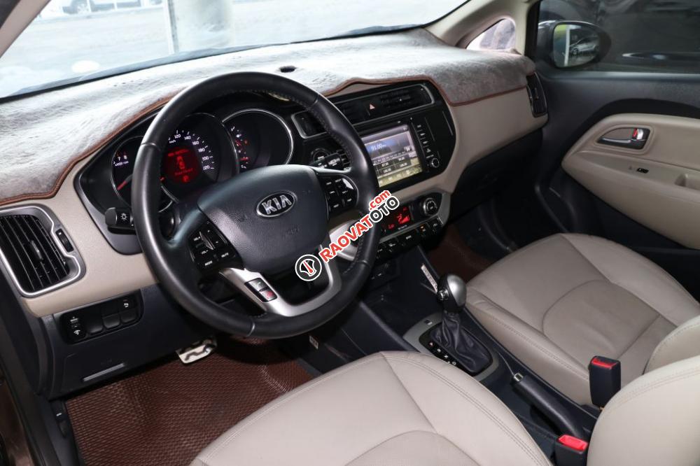 Bán ô tô Kia Rio Hatckback 1.4AT sản xuất năm 2015, màu nâu, xe nhập-7