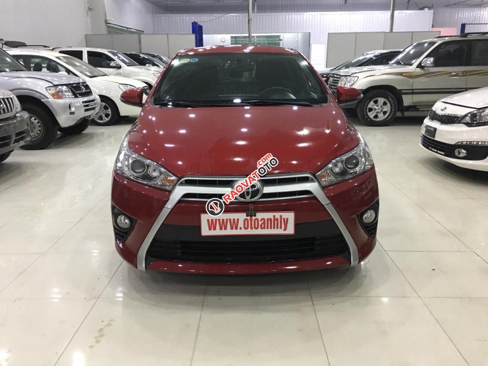 Salon ô tô Ánh Lý bán xe Toyota Yaris đời 2014, màu đỏ, giá tốt-0