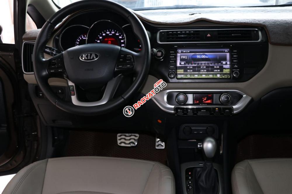 Bán ô tô Kia Rio Hatckback 1.4AT sản xuất năm 2015, màu nâu, xe nhập-2
