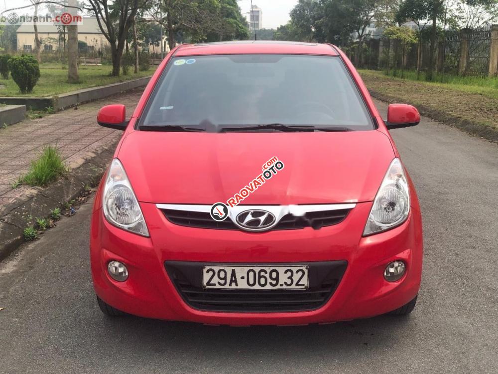 Cần bán xe Hyundai i20 AT 2010, màu đỏ, nhập khẩu-1