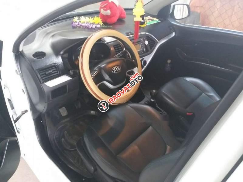 Bán Kia Morning Si đời 2014, màu trắng, số sàn, 225tr-1