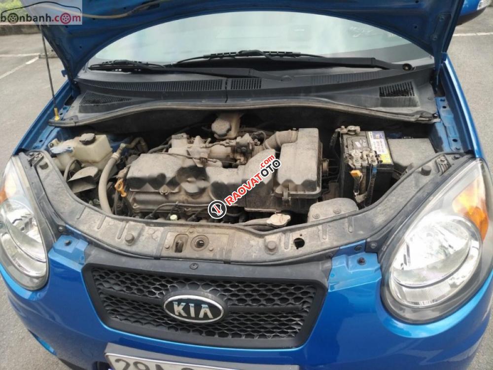 Bán Kia Morning LX đời 2008, màu xanh lam, xe nhập  -7