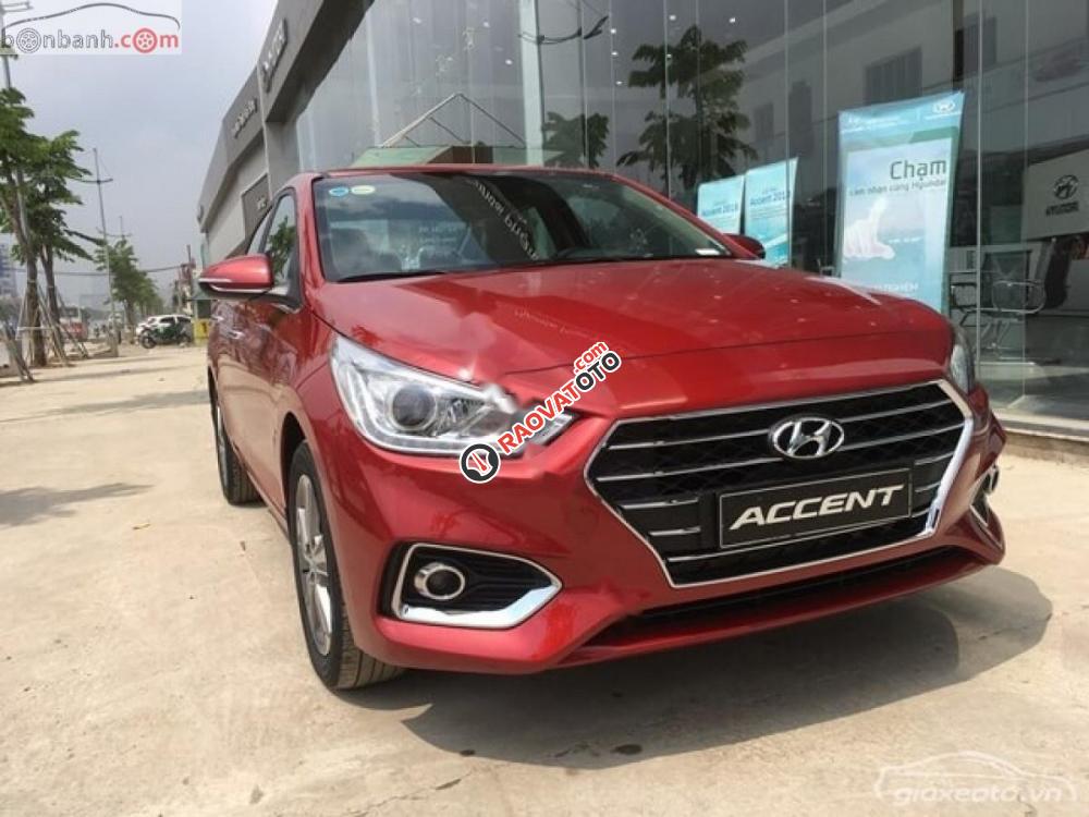Bán ô tô Hyundai Accent 1.4 AT 2019, màu đỏ, 499 triệu-2