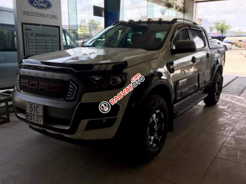 Bán xe Ford Ranger XLS 2.2MT 2016, màu trắng giá cạnh tranh-2