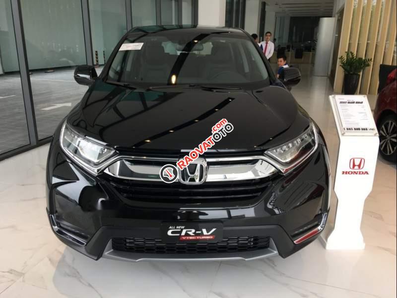 Bán xe Honda CR V đời 2019, màu đen, nhập khẩu-5