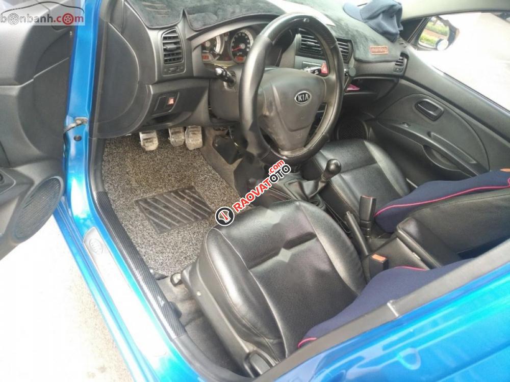 Bán Kia Morning LX đời 2008, màu xanh lam, xe nhập  -6