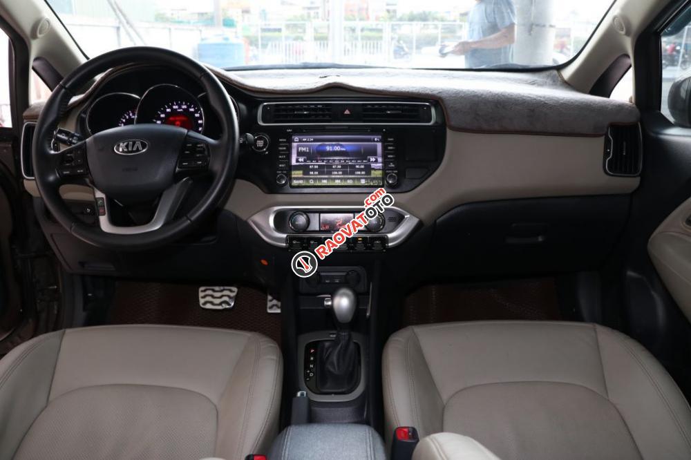 Bán ô tô Kia Rio Hatckback 1.4AT sản xuất năm 2015, màu nâu, xe nhập-3