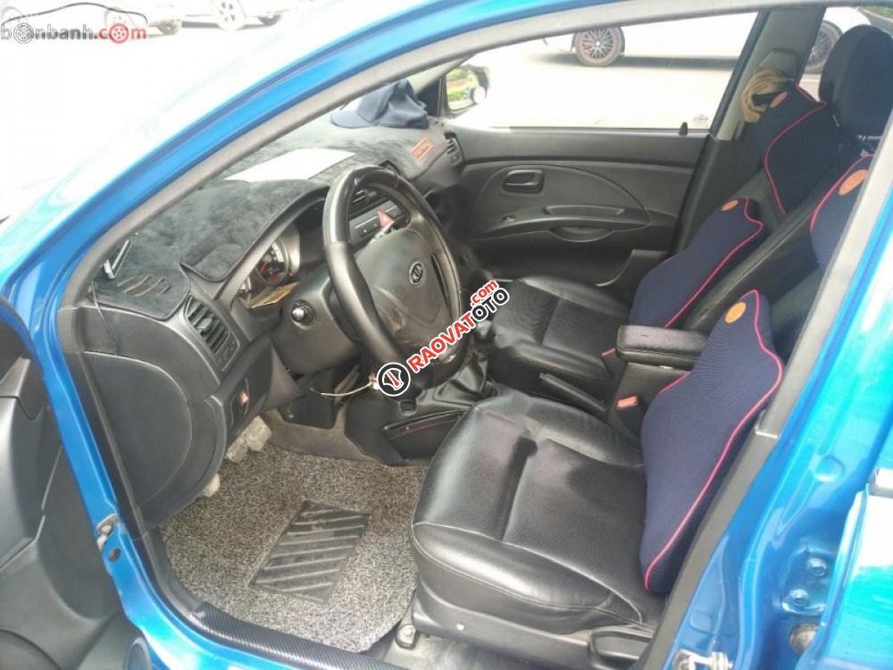 Bán Kia Morning LX đời 2008, màu xanh lam, xe nhập  -4