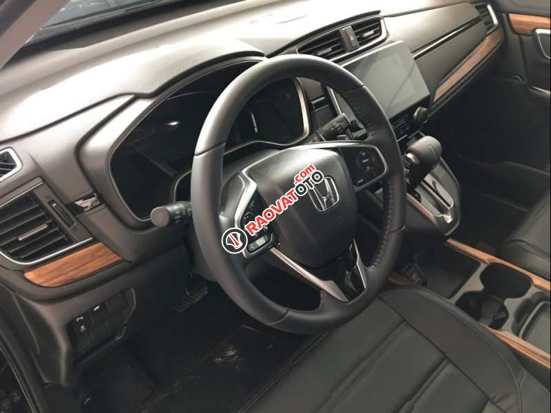 Bán xe Honda CR V đời 2019, màu đen, nhập khẩu-2